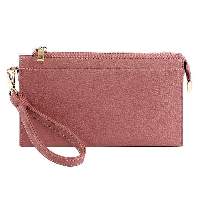 MiMi Wholesale - 7070 Jaylene Three Compartments Crossbody Bag