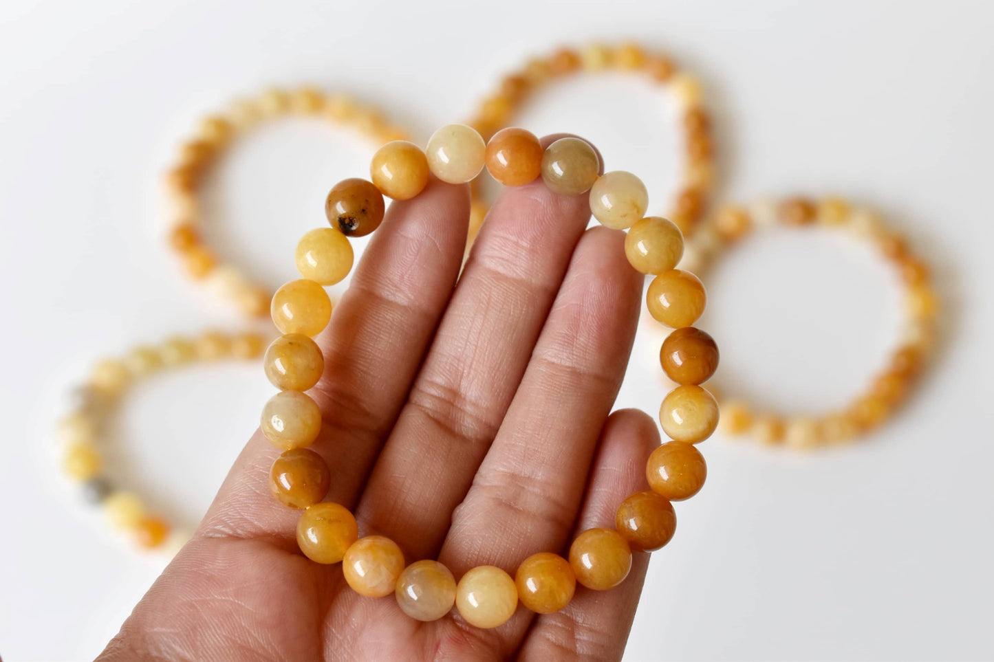 Soothing Crystals - Yellow Aventurine Bracelet (Leadership and Prosperity)
