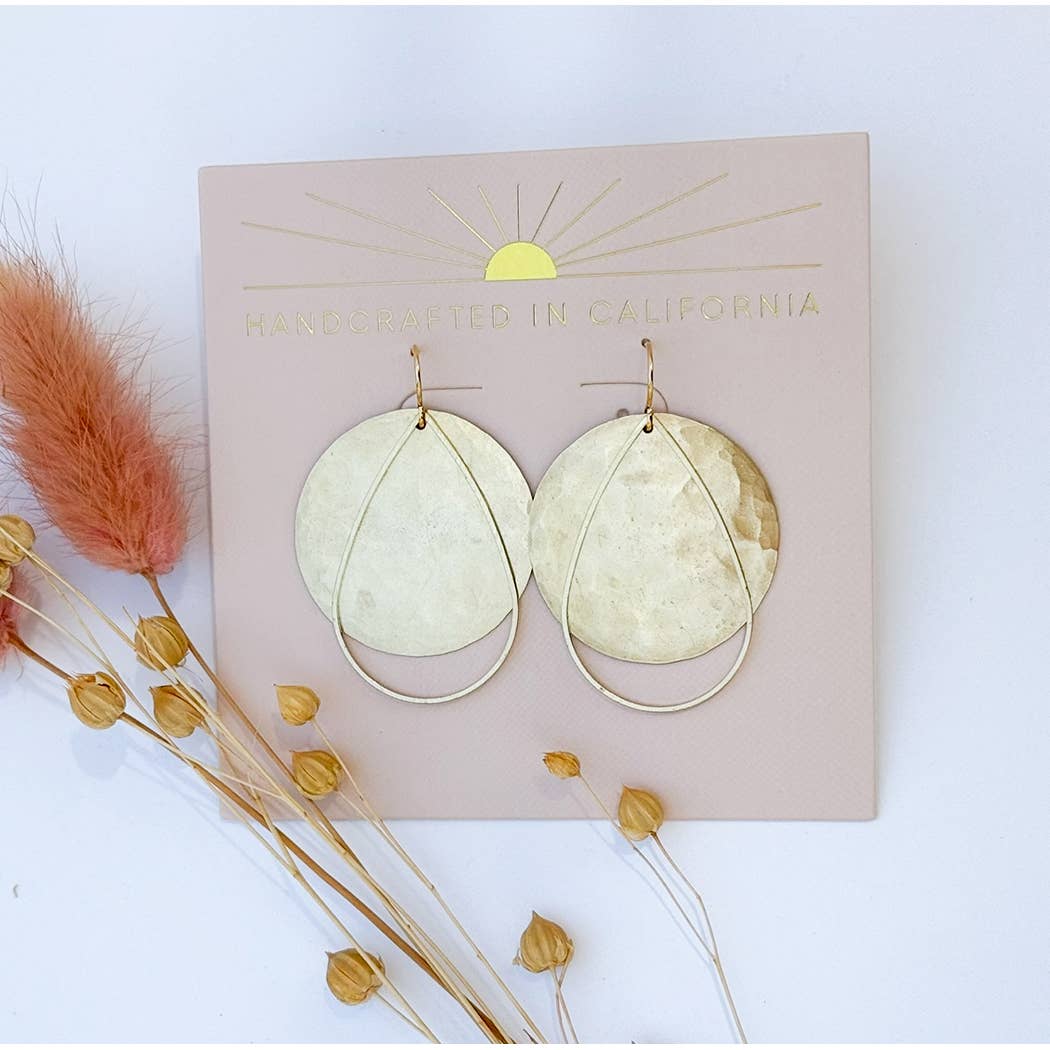 Mind's Eye Design - Full Moon Earrings