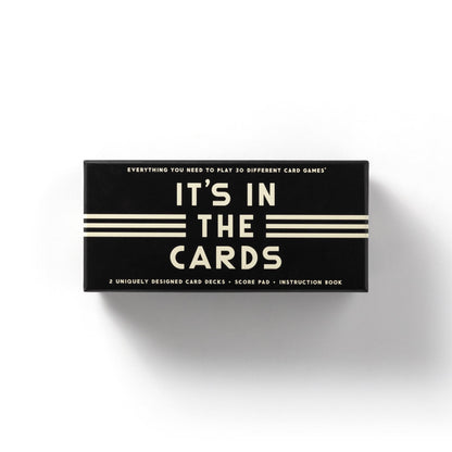 Chronicle Books - Brass Monkey It's In The Cards Playing Card Game Set