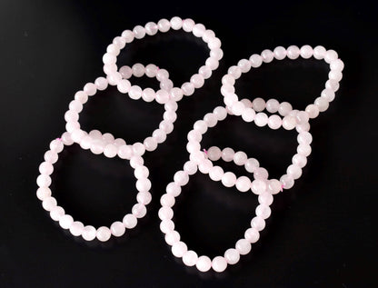 Soothing Crystals - Rose Quartz Bracelet (Self-Love and Concentration)