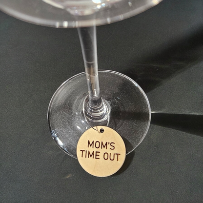 Lou Golden Designs - Mom Wine Charms