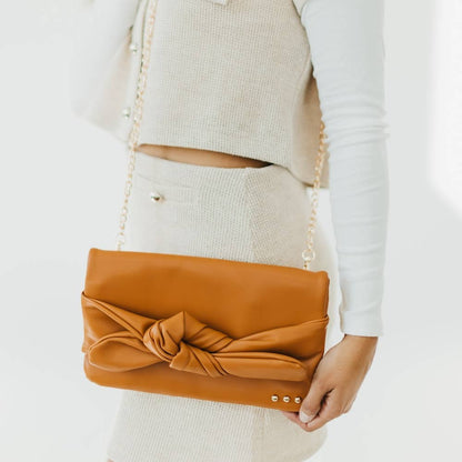 Pretty Simple - Billie Bow Clutch Crossbody Bag