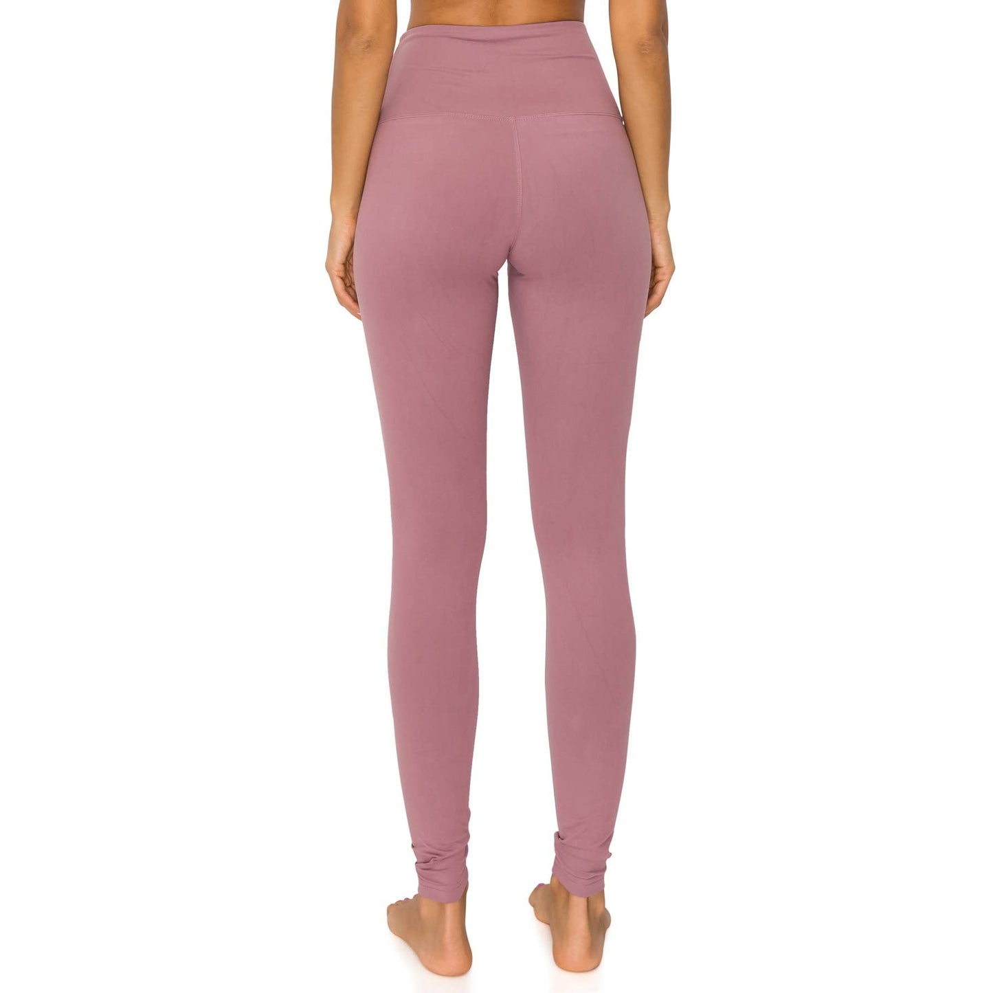 Leggings Depot - 5" Yoga Band Premium Solid Activewear Leggings