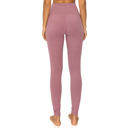 Leggings Depot - 5" Yoga Band Premium Solid Activewear Leggings