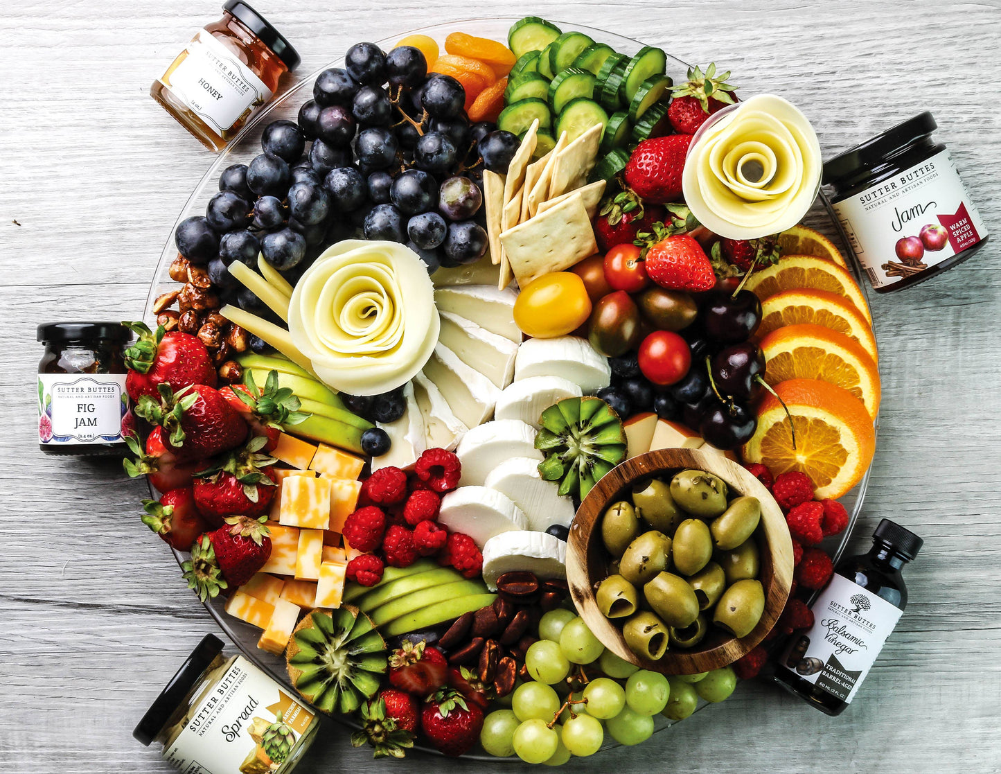 Sutter Buttes - Charcuterie Starter Kit – Gourmet Appetizer Gift Set