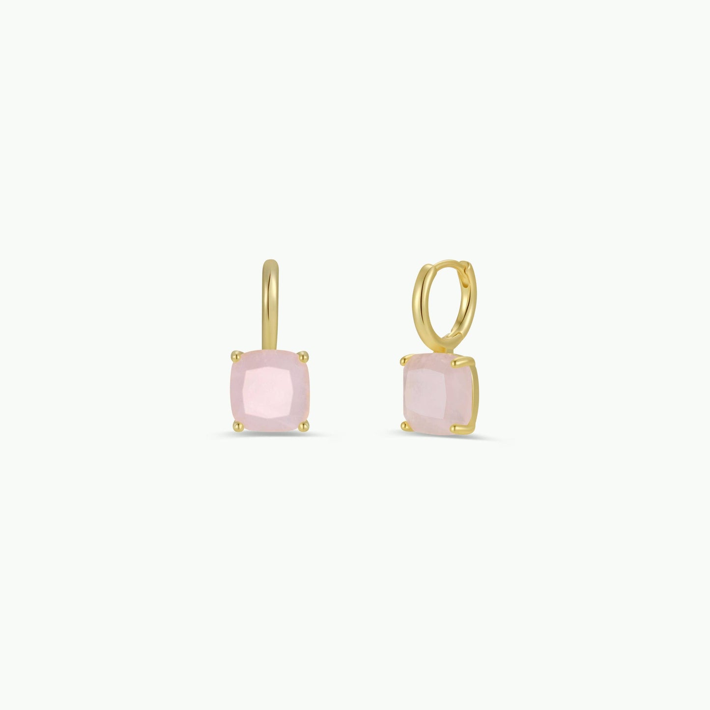 JaxKelly - Gemstone Mini Drop - Rose Quartz