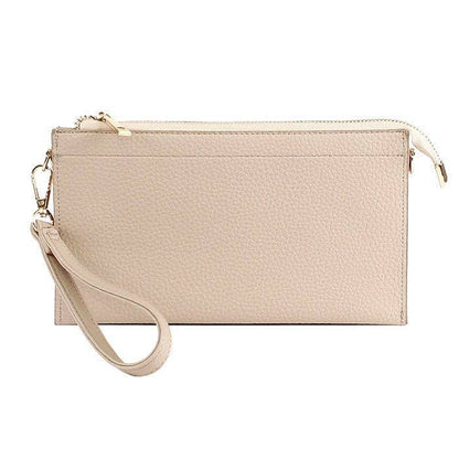 MiMi Wholesale - 7070 Jaylene Three Compartments Crossbody Bag