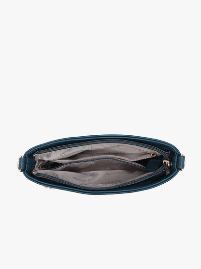 Jen & Co. - Octavia Crossbody w/ Multi-Zip Compartments | M2870