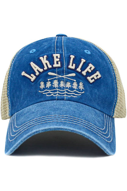 Hana - LAKE LIFE Mesh Vintage Baseball Cap