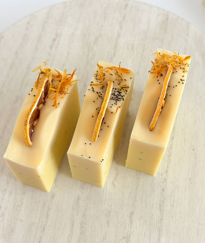 Spirit Glow Home & Body Essentials - Fresh Lemons - Handcrafted Artisan Soap Bar