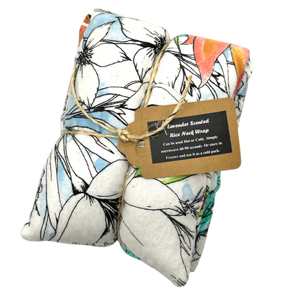dkhandmade - Lavender Scented Therapy Rice Neck Wraps