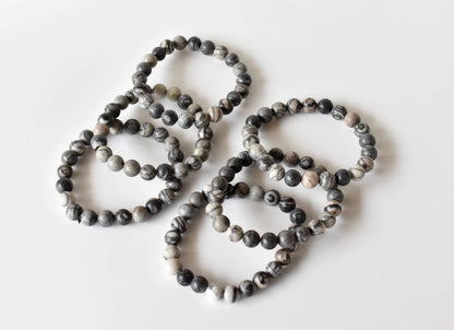 Soothing Crystals - Picasso Jasper Bracelet (Transformation and Self-Discipline)