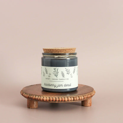 Aster + Indigo Candle Co. - Blackberry Jam Donut | Summer Candle