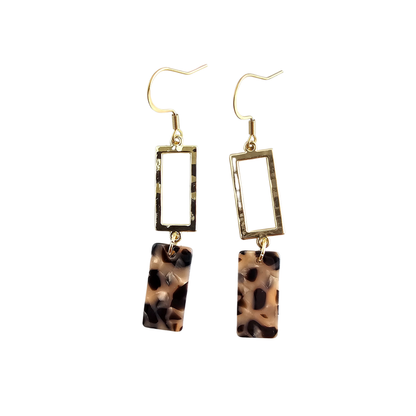 Spiffy & Splendid - Raya Earrings - Cheetah // Leopard, Jewelry, Gifts