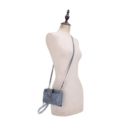 MiMi Wholesale - SV32087WW Jolie Crossbody Wallet With Boho Wrist Strap
