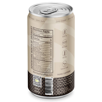 Door County Coffee - Vanilla Bean - Canned Cold Brew