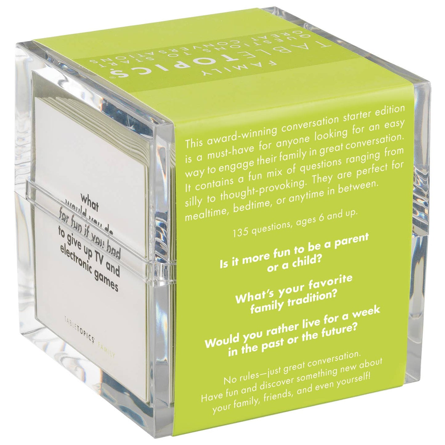 TableTopics - TABLETOPICS FAMILY - Award-Winning Conversation Starters