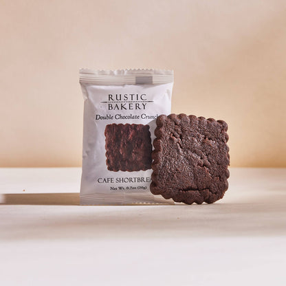 Rustic Bakery - Single Serve - Chocolate Cacao Nib Shortbread Cookies