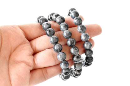 Soothing Crystals - Black Labradorite Bracelet (Good Fortune and Focus)