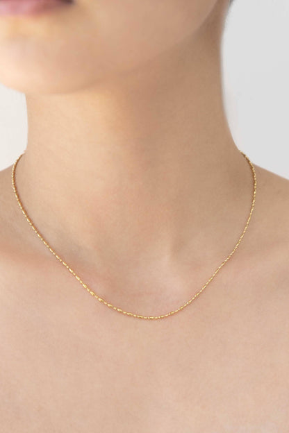 Lovoda - Mini Gold Bead Chain Necklace