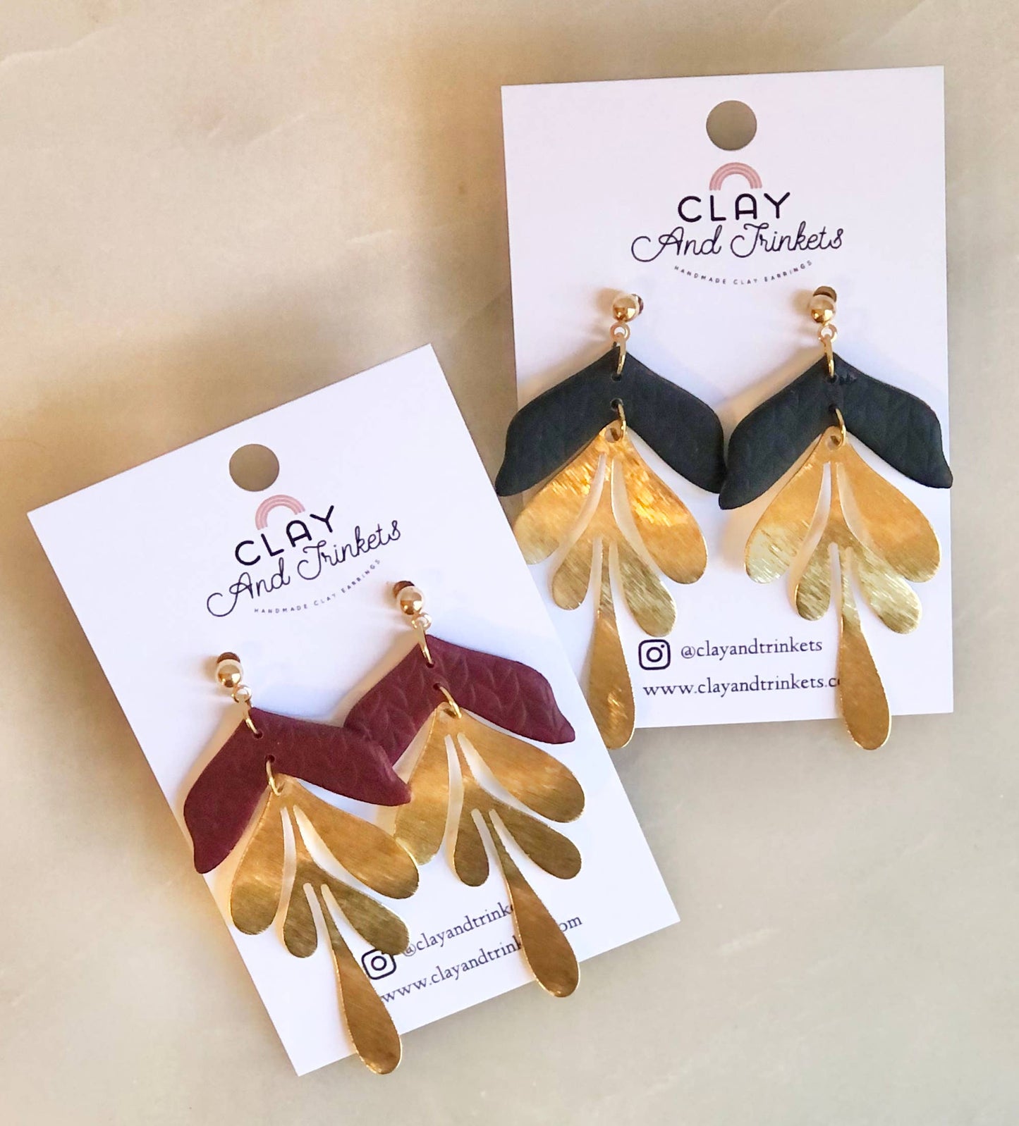 Clay and Trinkets - Rachel Dangles Black