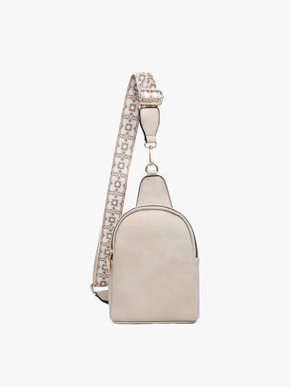 Jen & Co. - M2436 Ellen Sling Bag w/ Removable Guitar Strap