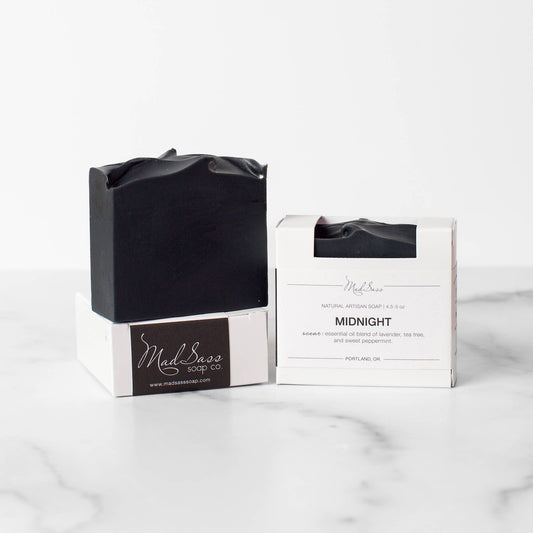 Mad Sass Soap Co - Midnight - Artisan Facial Bar