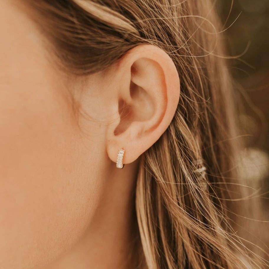 Mauve Jewelry Co. - Ivy Diamond Hoops