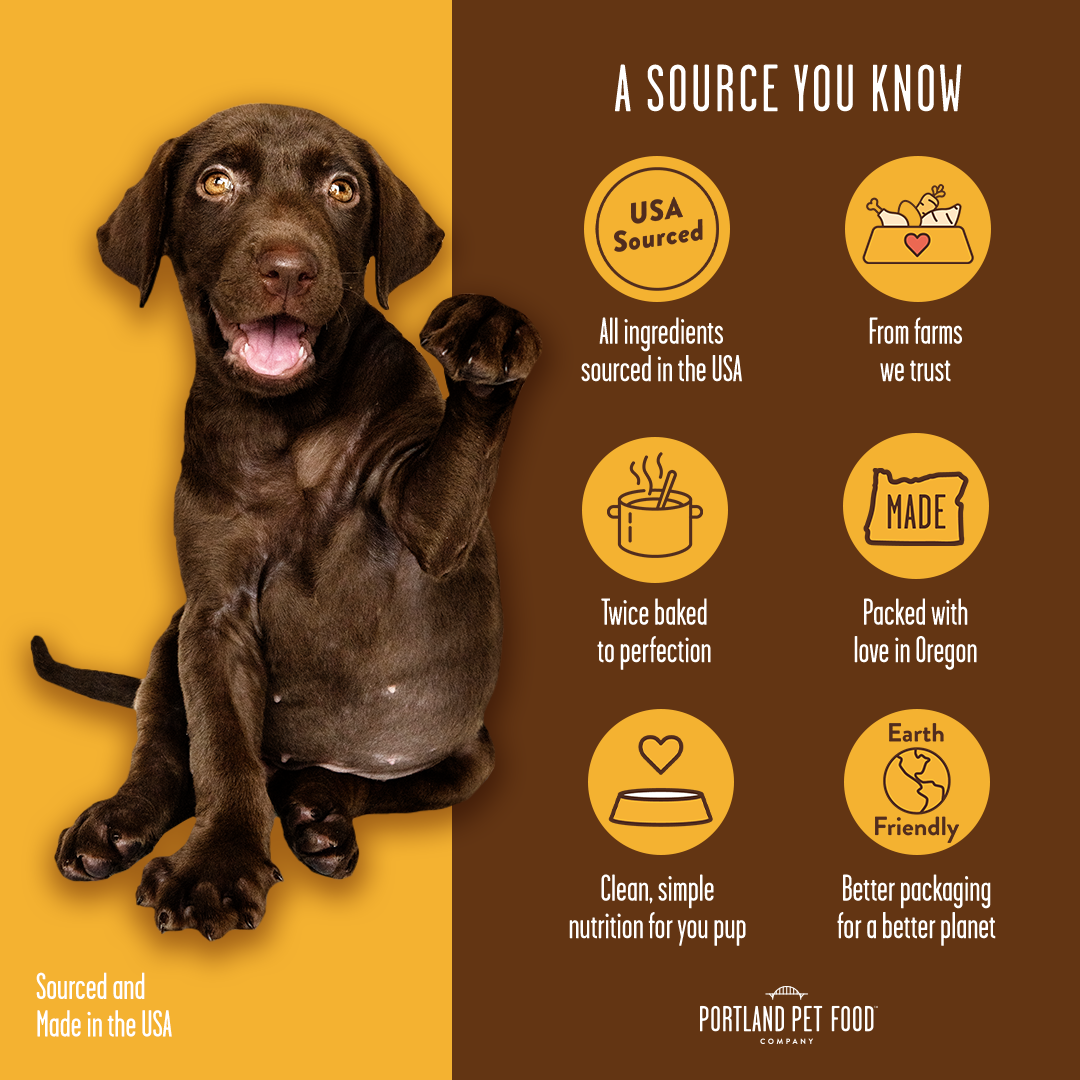 Portland Pet Food Company - Bacon Brew Dog Biscuits