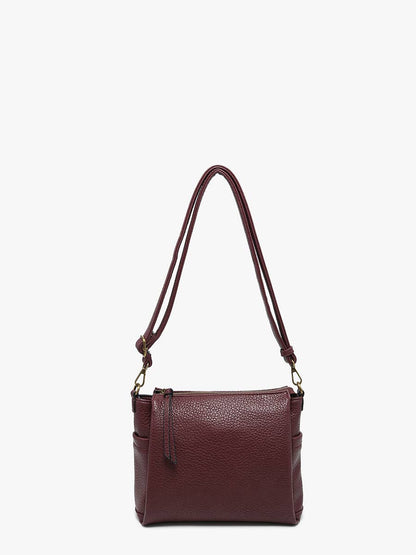 Jen & Co. - Kali Distressed Dual Front Pocket Crossbody | M2869