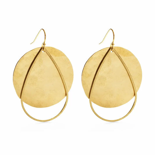 Mind's Eye Design - Full Moon Earrings