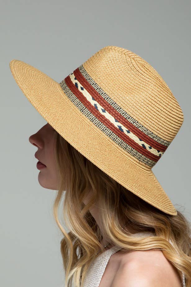 Urbanista - Braided Trim Panama Hat