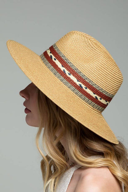 Urbanista - Braided Trim Panama Hat
