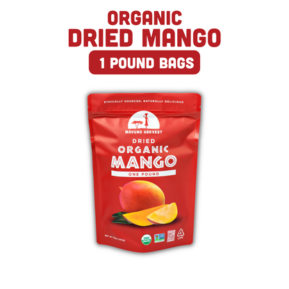 Mavuno Harvest Organics - Organic Dried Mango, 6-pack case