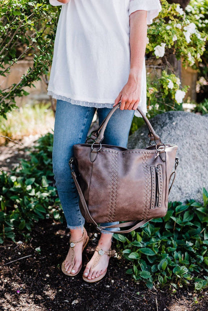 modern and chic - Ashlyn Tote Handbag Crossbody