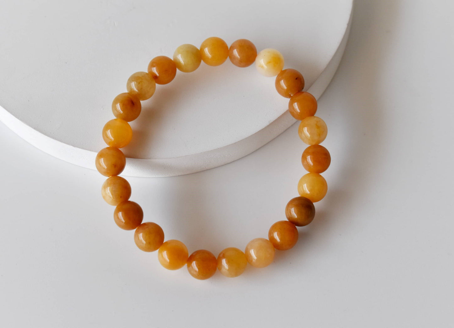 Soothing Crystals - Yellow Aventurine Bracelet (Leadership and Prosperity)