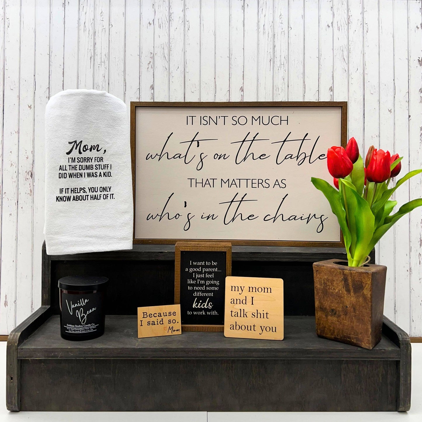 Driftless Studios - Vanilla Bean Soy Candle - 10 oz. Jar With Lid Black Label