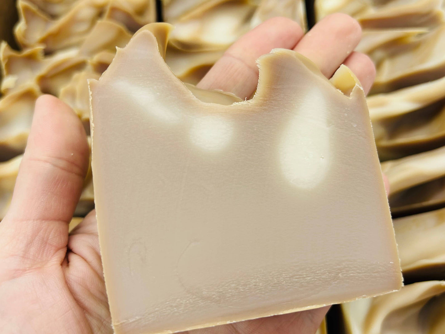 SARATOGA NATURAL BODY CARE LLC - Sandalwood Vanilla Handmade Soap Bar VEGAN COLD PROCESS