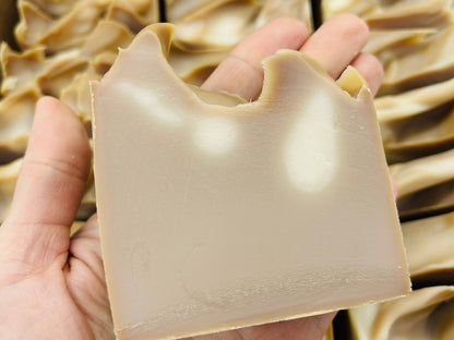 SARATOGA NATURAL BODY CARE LLC - Sandalwood Vanilla Handmade Soap Bar VEGAN COLD PROCESS