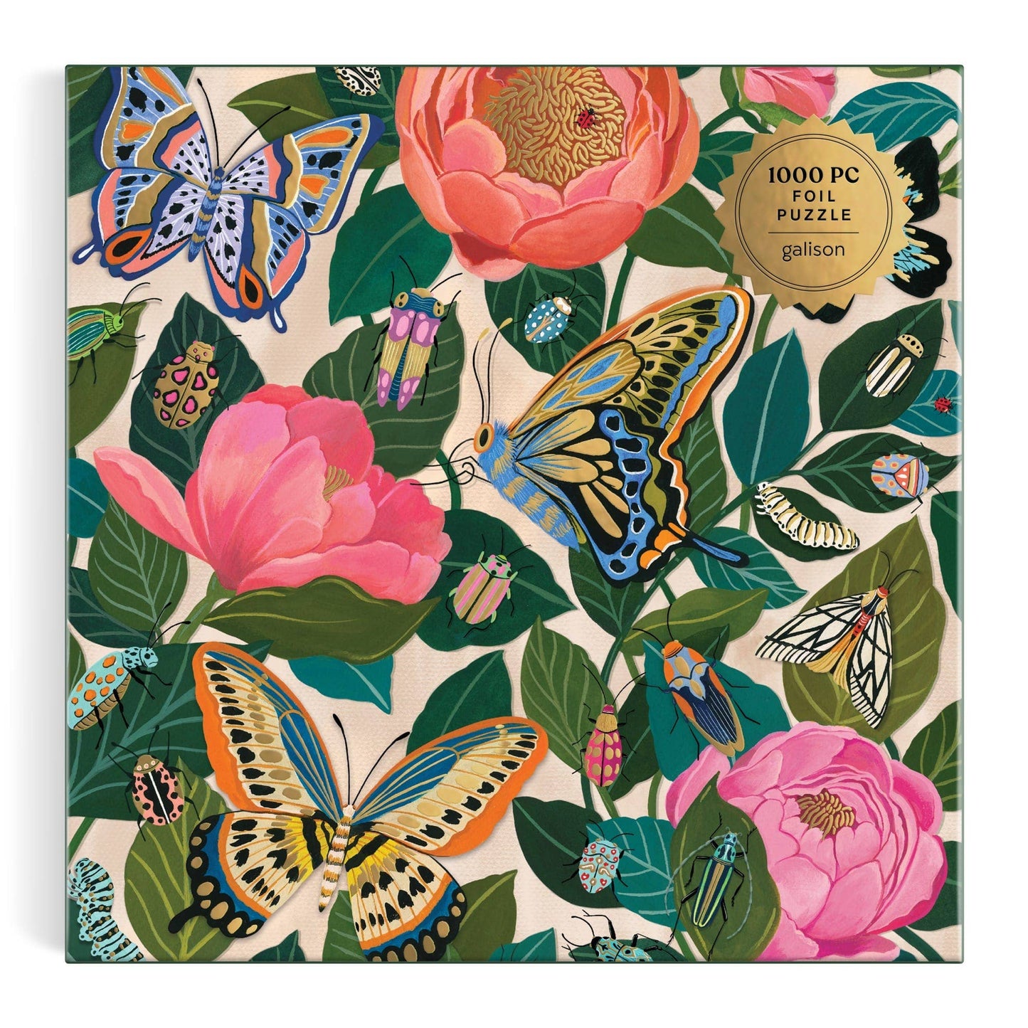 Chronicle Books - Between the Blooms 1000 Piece Foil Puzzle