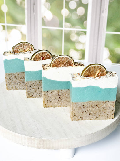 Spirit Glow Home & Body Essentials - Key Lime - Handcrafted Artisan Soap Bar 
