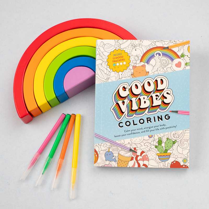Simon & Schuster - Good Vibes Coloring by Editors of Thunder Bay Press