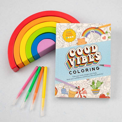 Simon & Schuster - Good Vibes Coloring by Editors of Thunder Bay Press