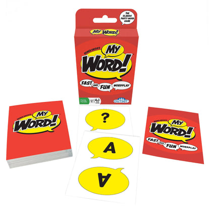Outset Games and Cobble Hill Puzzles - My Word! – The Fast-Paced Word Spotting Card Game!