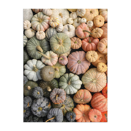 Chronicle Books - Heirloom Pumpkins 1000 Piece Puzzle in Square Box