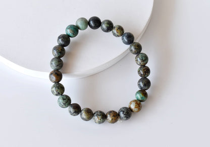 Soothing Crystals - African Turquoise Bracelet (Transformation and Love)