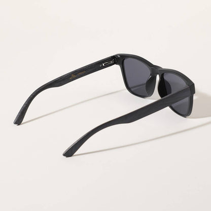 Fashion City - Square Shape Frame Wood Legs Fashion Sunglasses