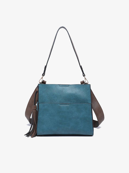 Jen & Co. - M1867 Lyla 2-in-1 Bucket Bag w/ Guitar Strap