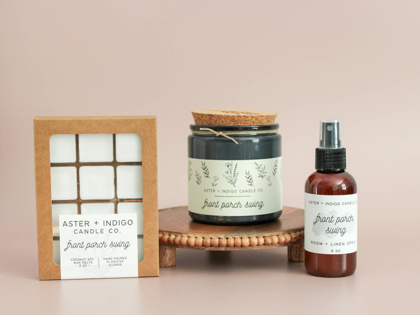 Aster + Indigo Candle Co. - Front Porch Swing | Summer Candle